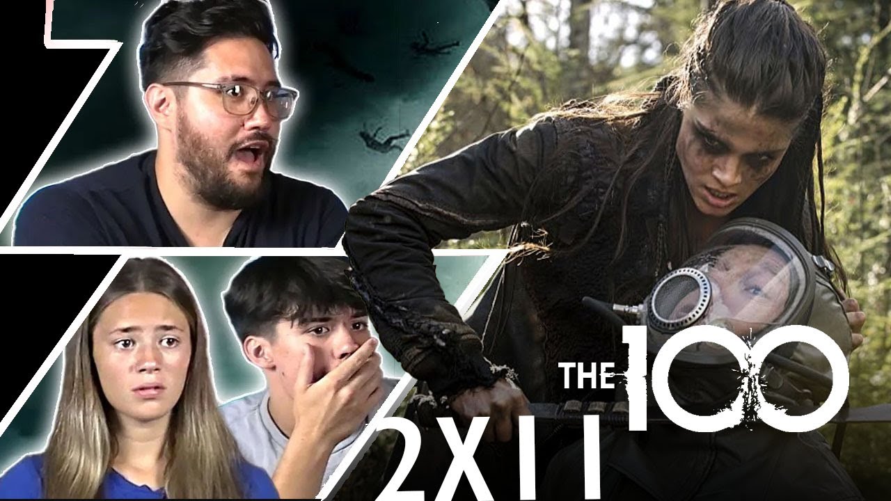 My kids and I watch The 100 2x11 For the First Time | 