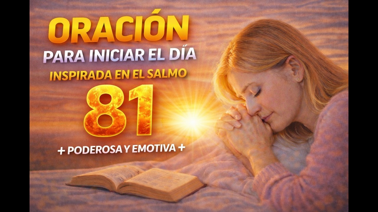 ALEGRATE EN D-OS CON ESTA ORACIÓN | Salmo 81