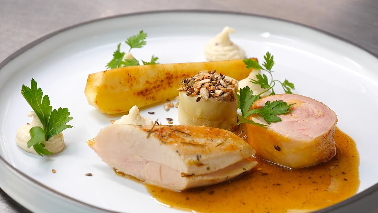 Pour les fêtes, cuisinez comme un chef : le chapon de Vincent Croizard