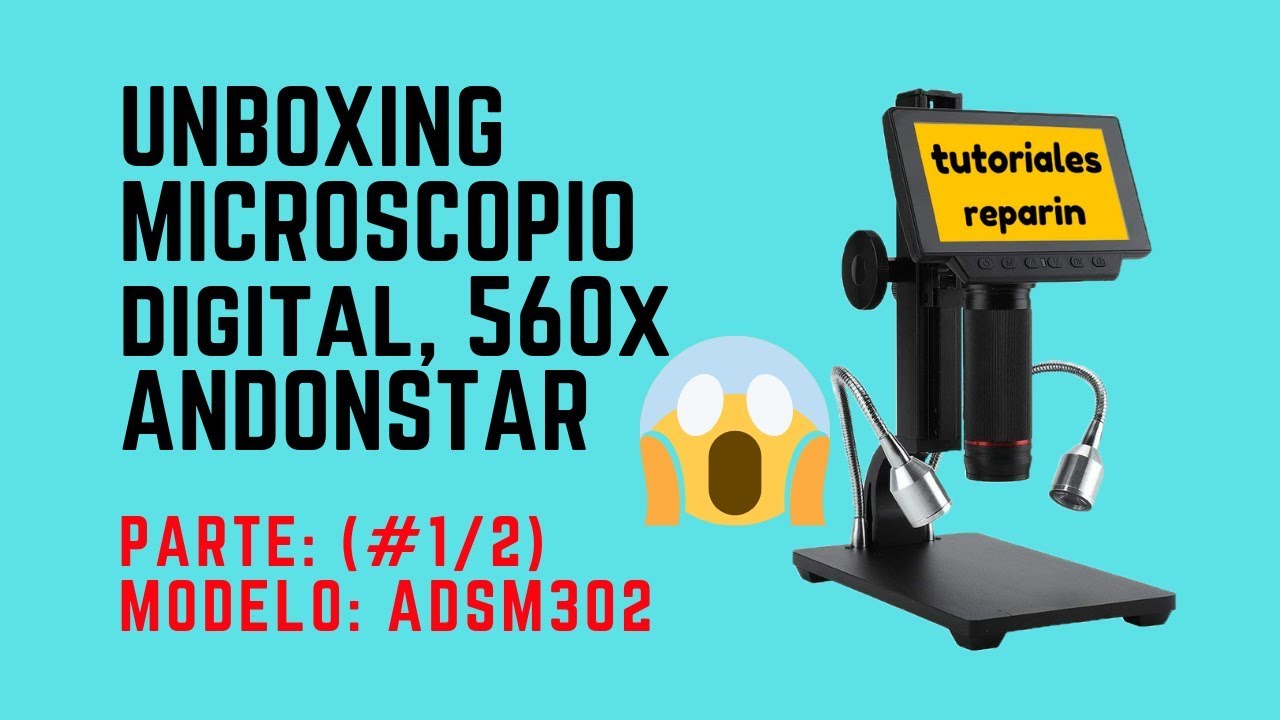 🔴 Microscopio Andonstar ADSM302, HDMI (#1/2)