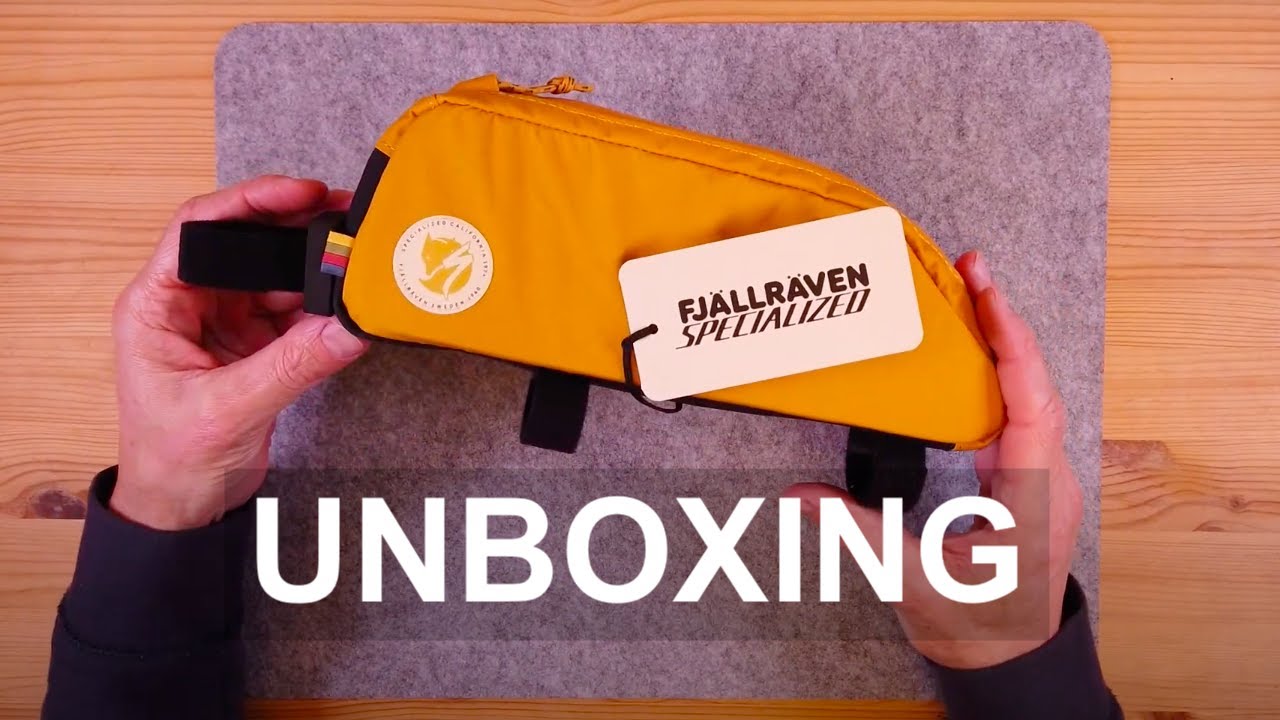Specialized Fjallraven Top Tube Bag UNBOXING