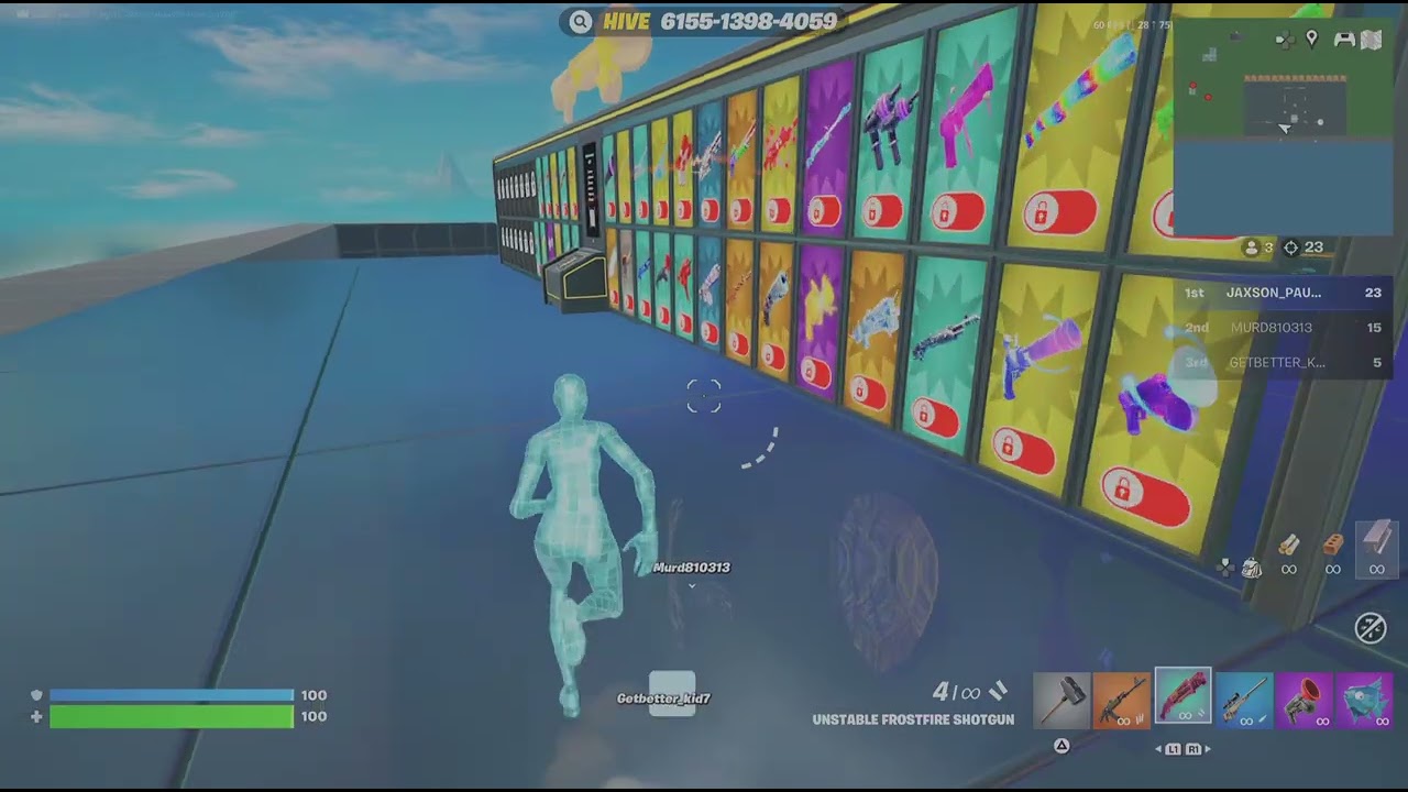 Fortnite playing