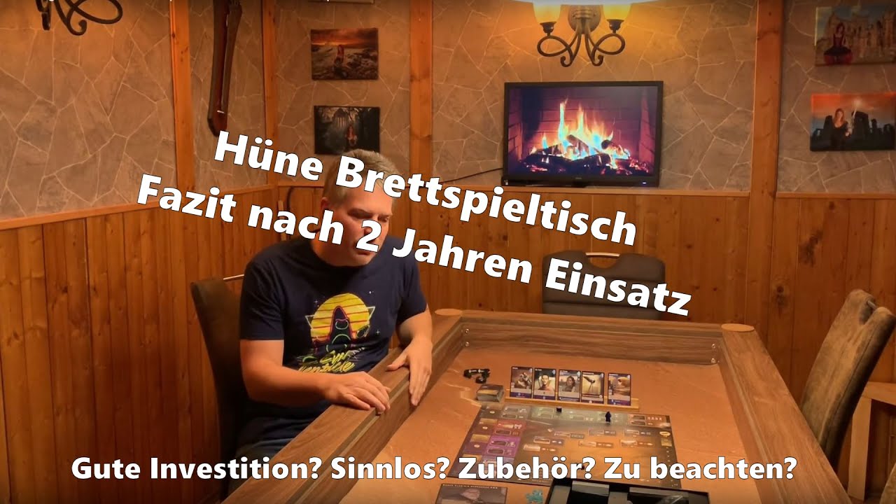 Sonderfolge: Fazit Hüne Brettspieltisch nach 2 Jahren. Super Investition? Sinnlos? Zubehör?