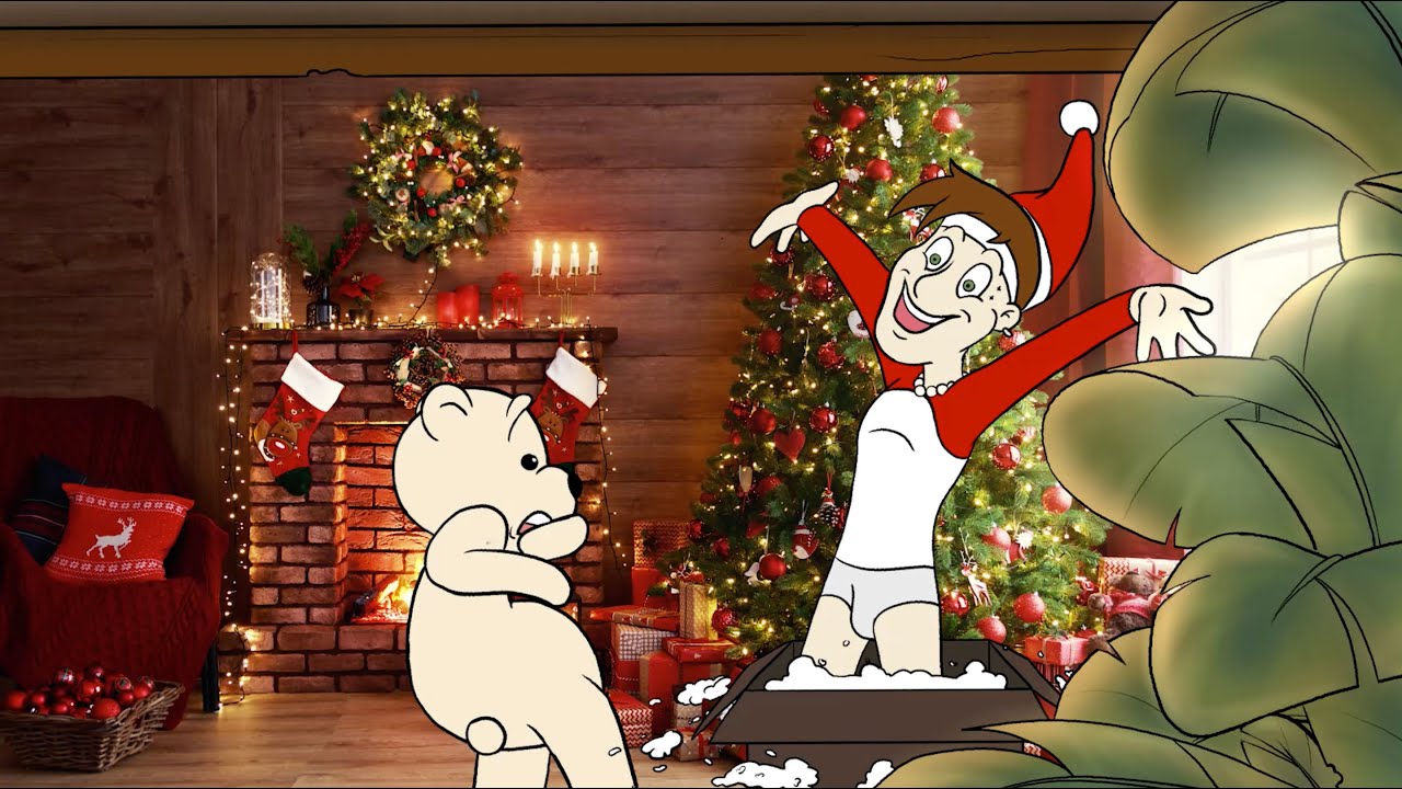 Whities • Pop Christmas (Clip Dessin Animé Officiel)