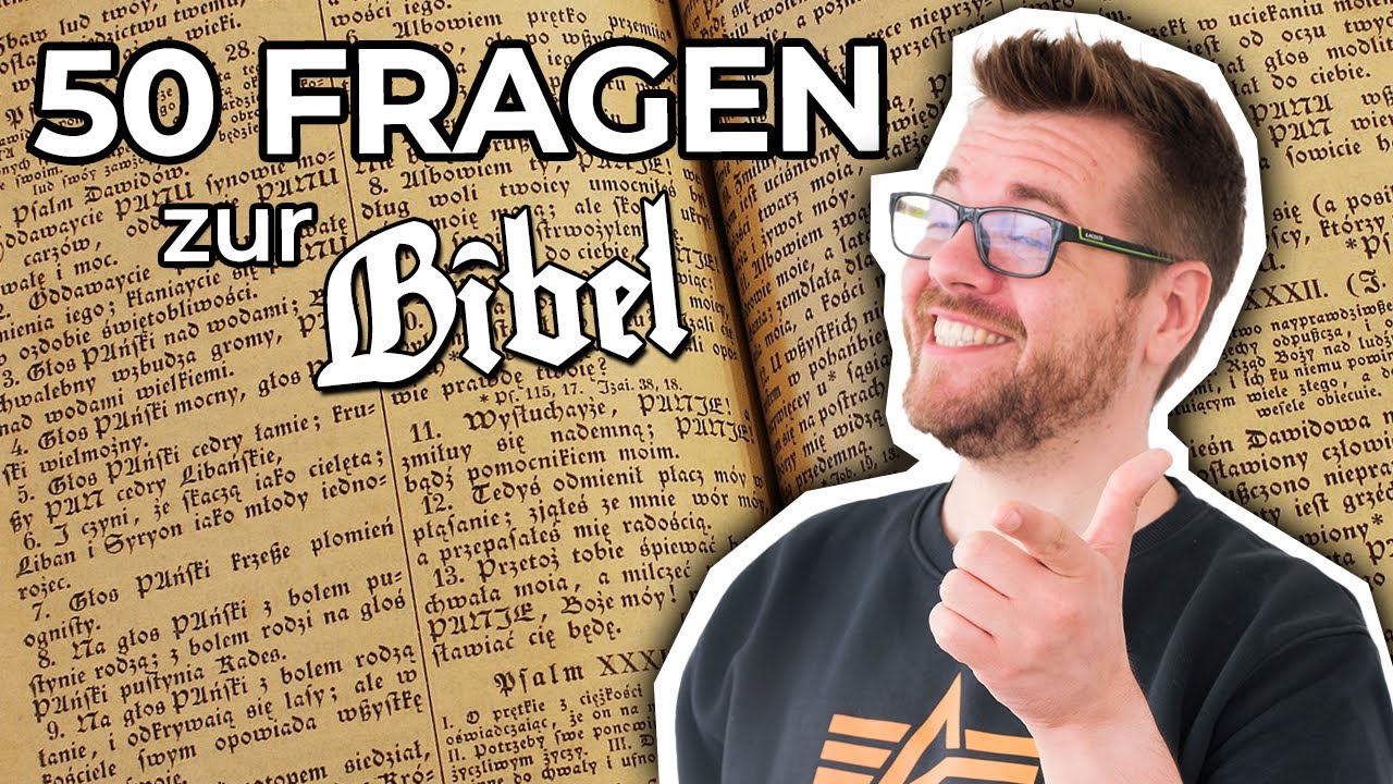 UNHEILIGES Halbwissen? | 50 Fragen zur Bibel mit Jules