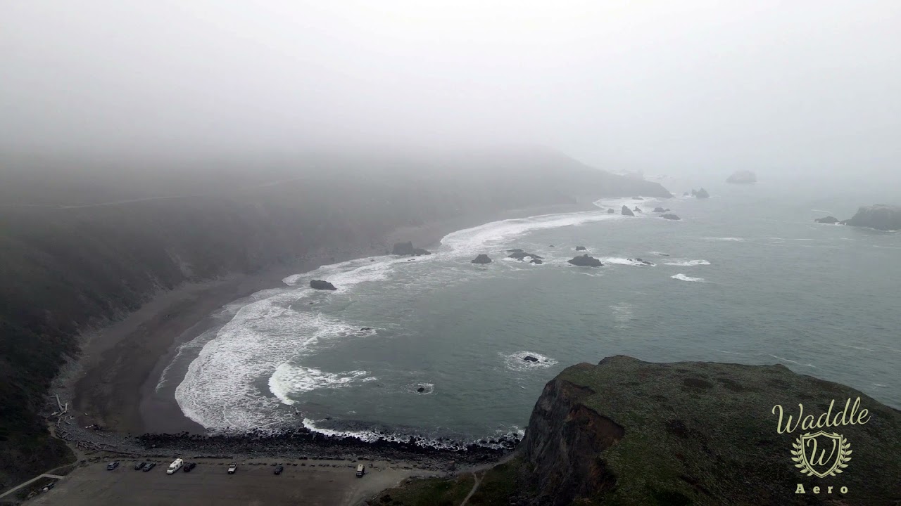 Goat Rock Beach, Sonoma Coast State Park, Jenner, California - Mavic Air 2
