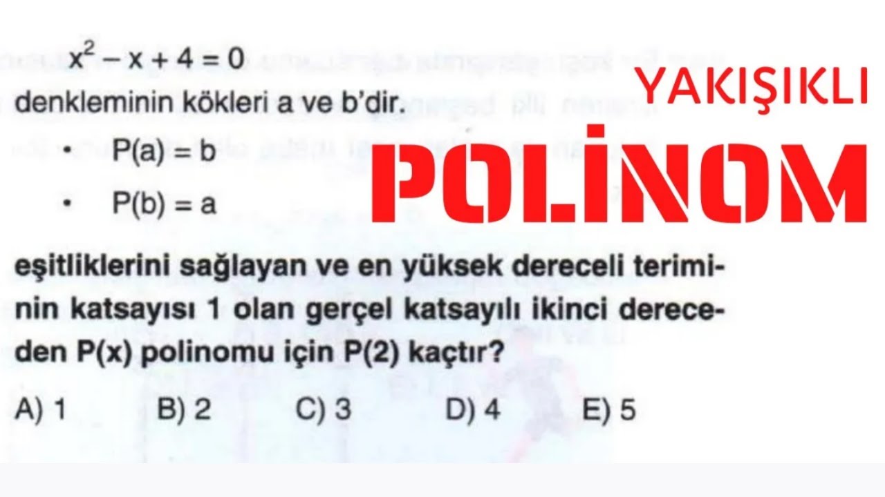 POLİNOM ÖZLEYENLERE....