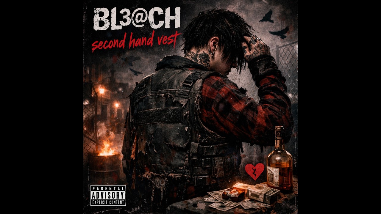 Second hand vest -Bl3@CH
