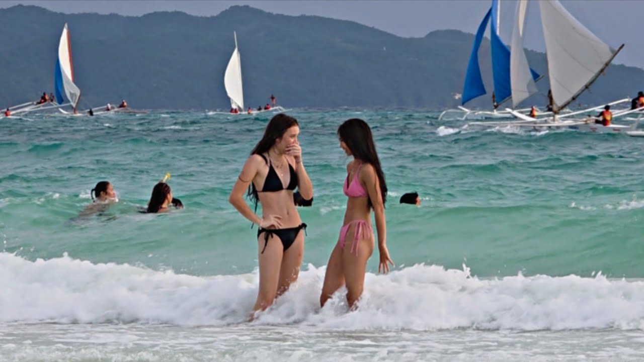 Look! This is Boracay White Beach on August 7 2025 5:20pm Walk 