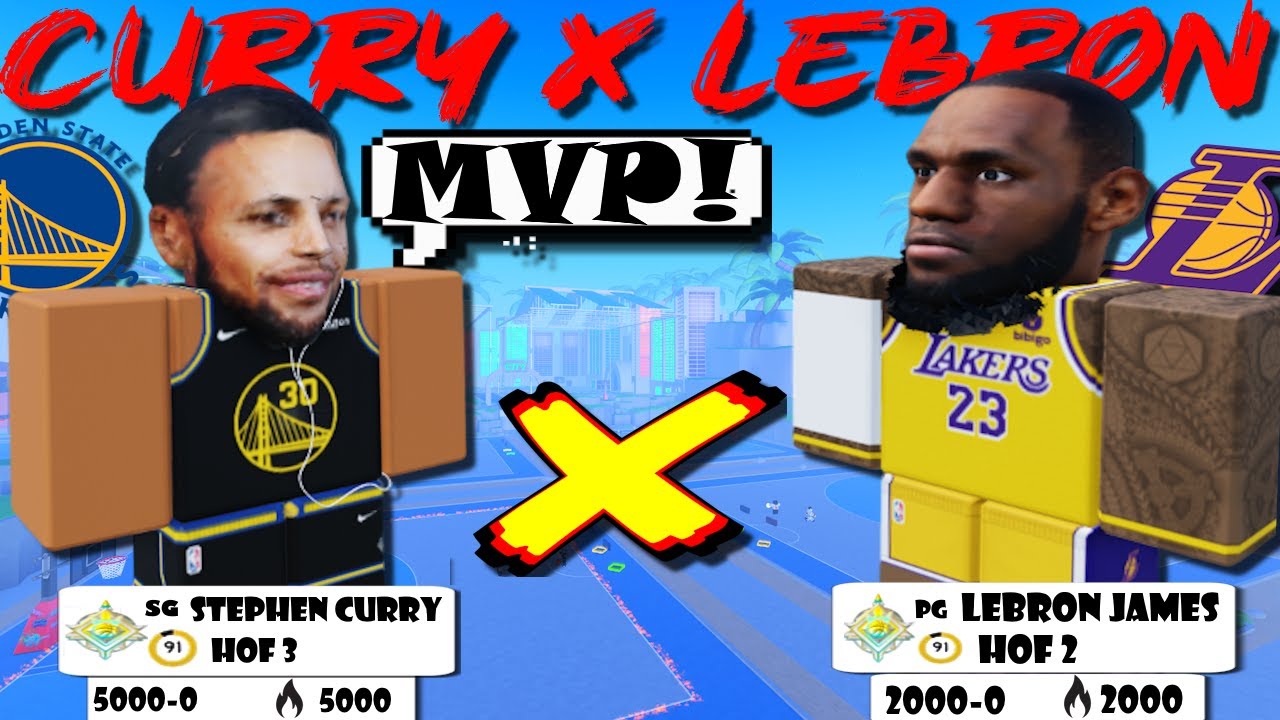 LeBron James And Stephen Curry DESTROYES COMP ft 3dxnn| Roblox Hoopz | *SHOCKING*