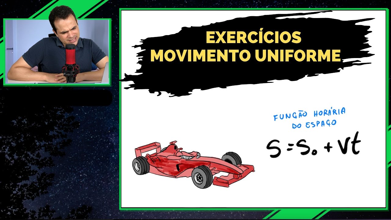 Exercícios resolvidos sobre Movimento Retilíneo Uniforme (MU e MRU). Conceitos básicos