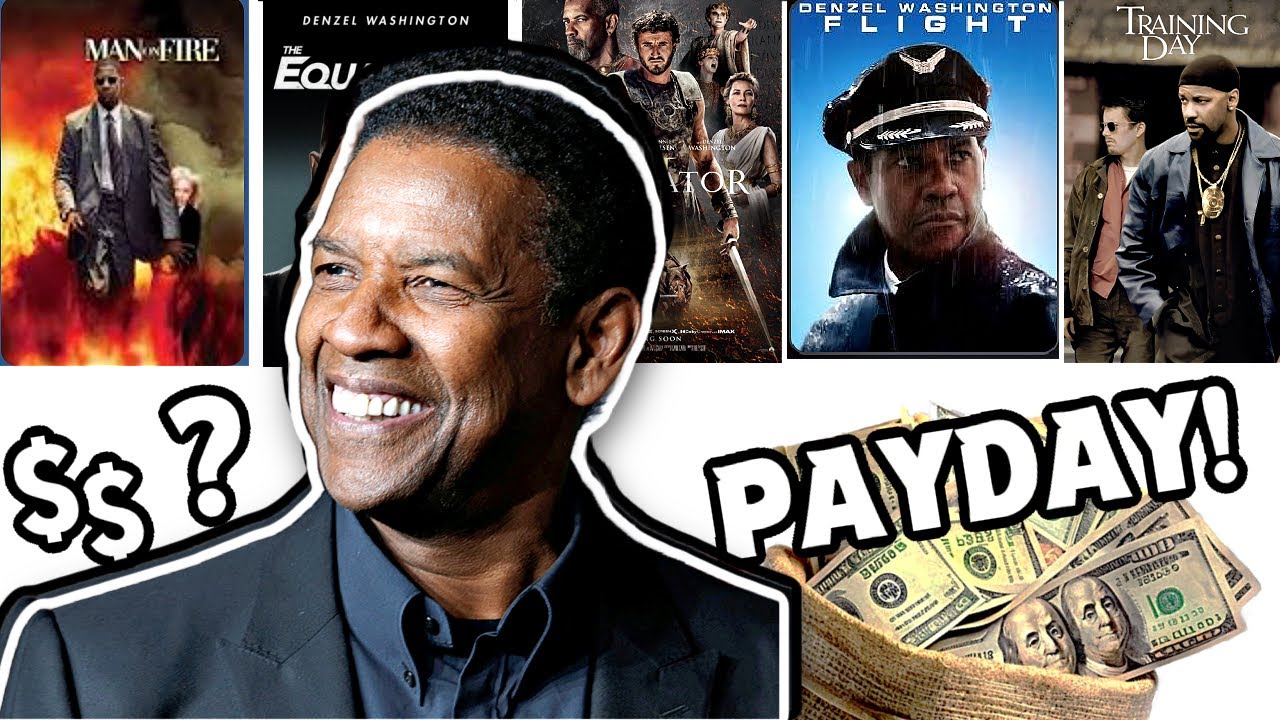 Denzel Washington's Movie Paychecks | Full Movie List & Salary!