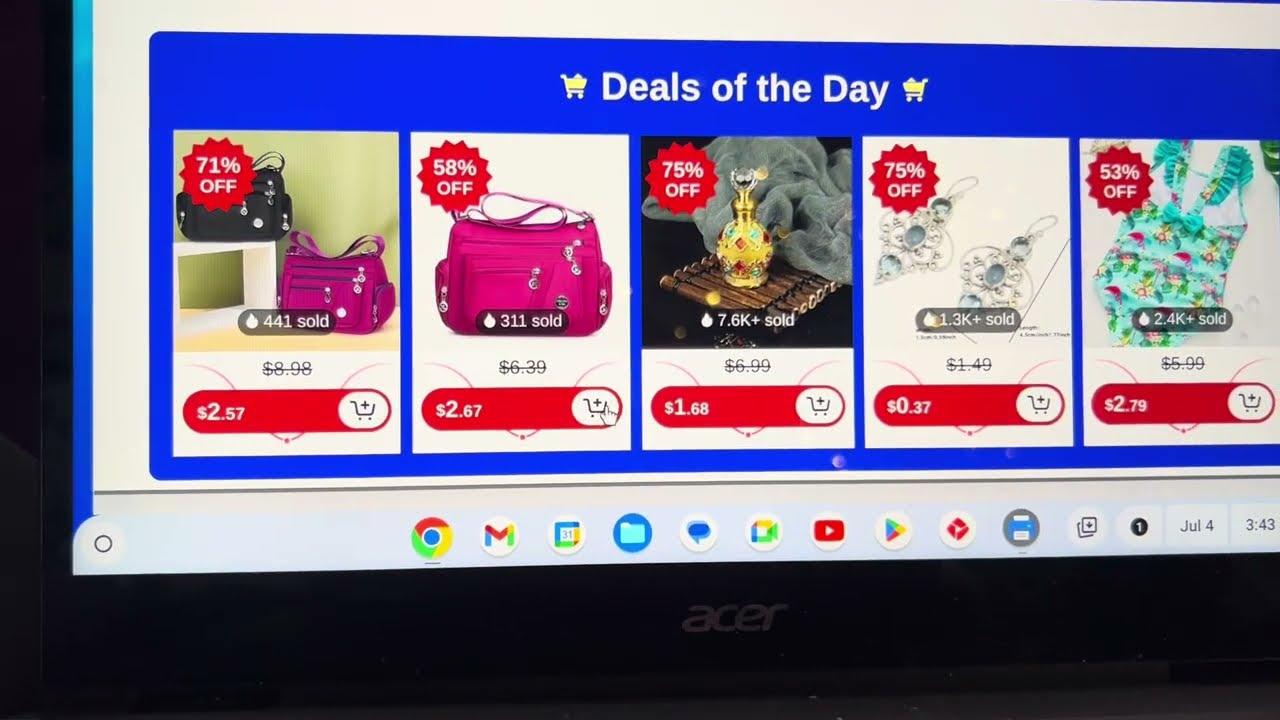 Temu shop with me