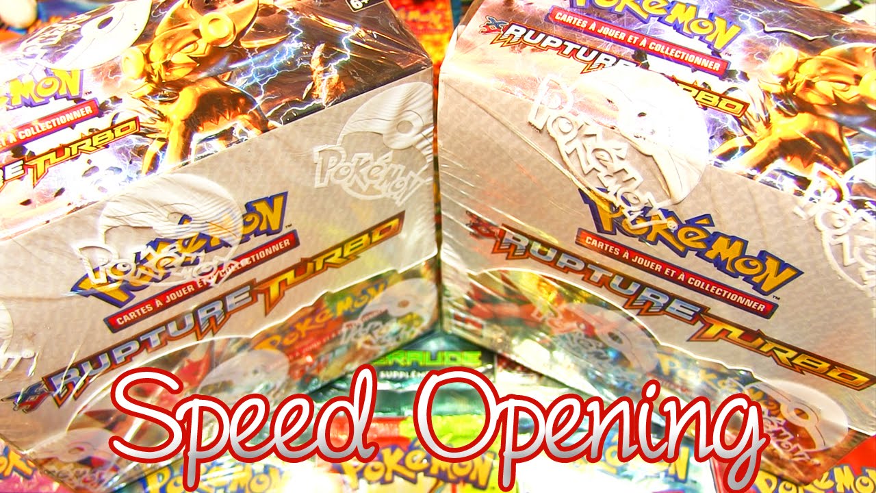 [Speed Opening] Ouverture de 2 Display Pokémon XY9 Rupture Turbo - Cherchons les Cartes FULL ART !