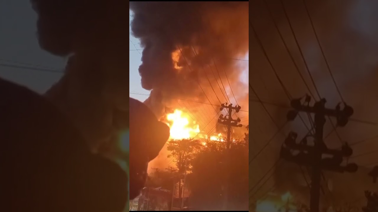 WATCH: Massive Fire Erupts at Bangladesh Factory &mdash; Casualties Unknown | DWS News | AL14