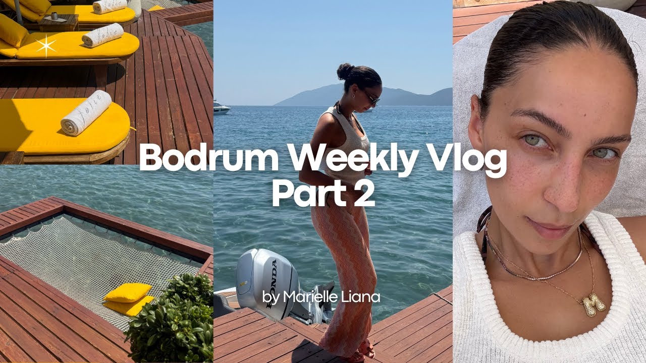 Bodrum Weekly Vlog Pt. 2 | Hidden Beaches, Sun & Sea, Boat Day Adventures