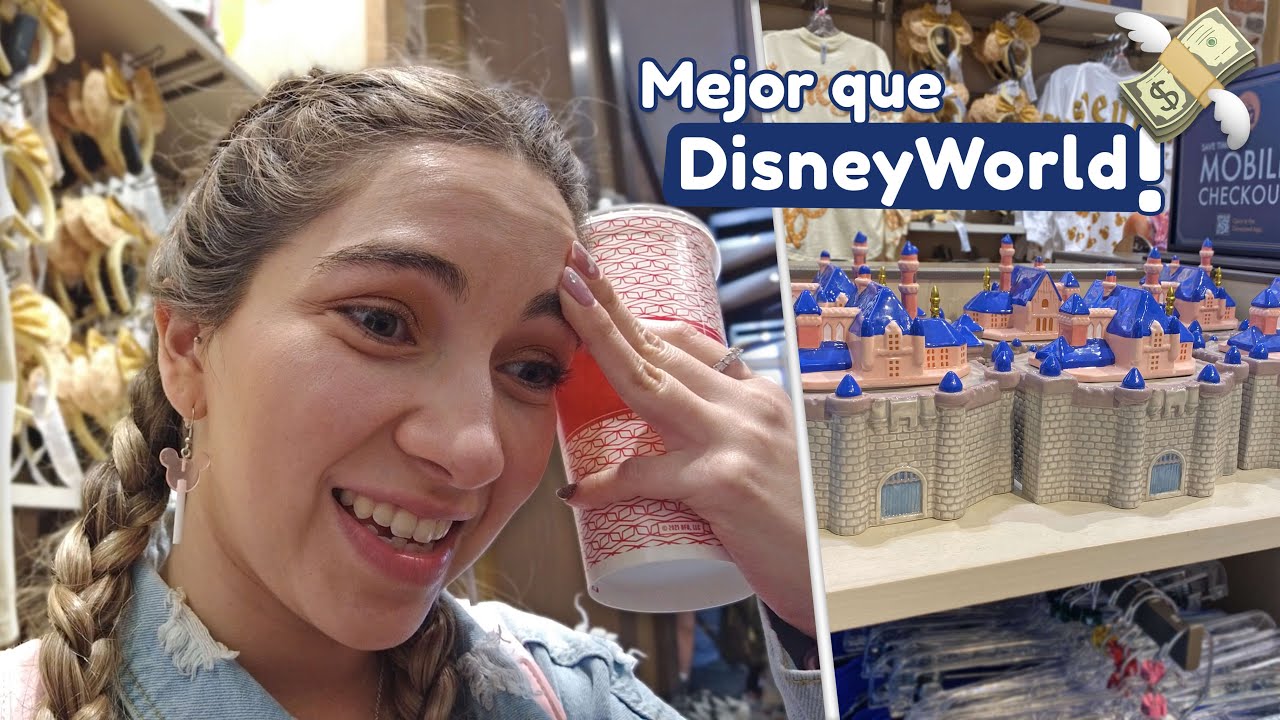 LA MEJOR MERCANCIA DISNEY 🤩🏰 recorriendo el DOWNTOWN de DISNEYLAND en CALIFORNIA 🤑