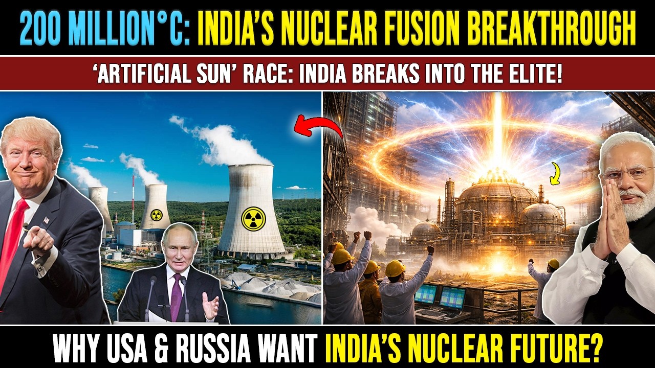 Why India&rsquo;s Fusion Milestone Will Shock The World, India Artificial Sun, India Nuclear Energy
