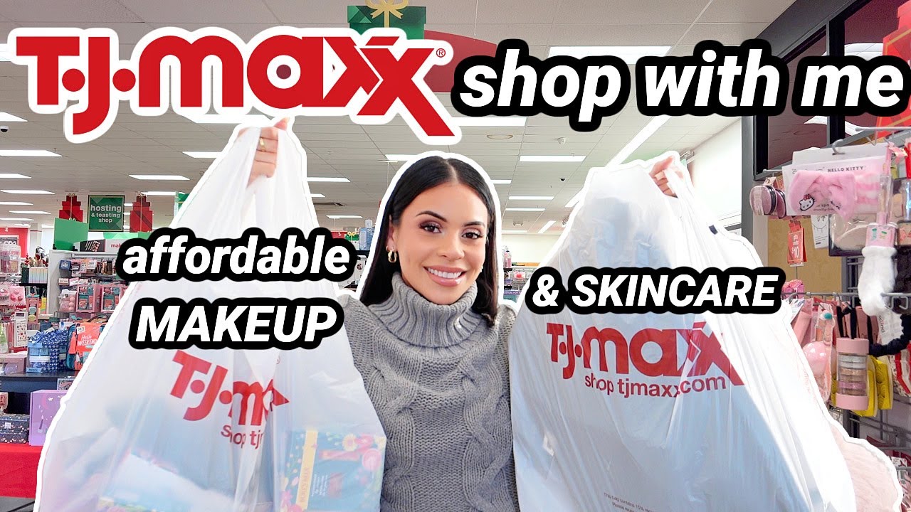 TJMAXX Shop With Me + Haul 😍🛍 Affordable skincare, makeup & more!