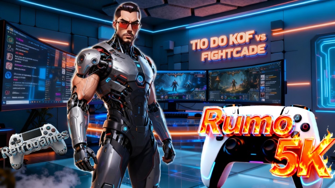 🔥 TIO DO KOF vs FIGHTCADE 🔥 RUMO 5K