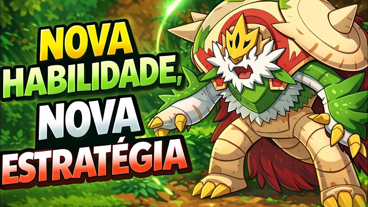 Mega Chesnaught Surpreendeu! Nova Habilidade, Nova Estratégia