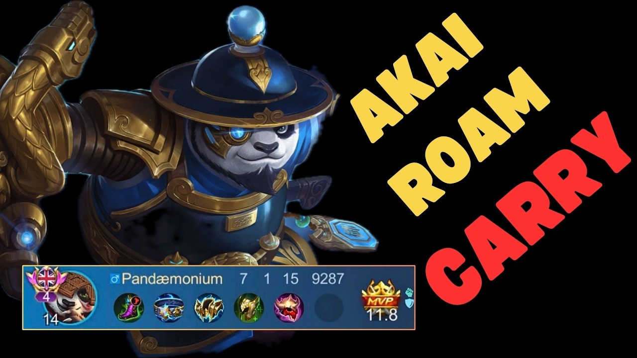 AKAI ROAM CARRY | Mobile Legends