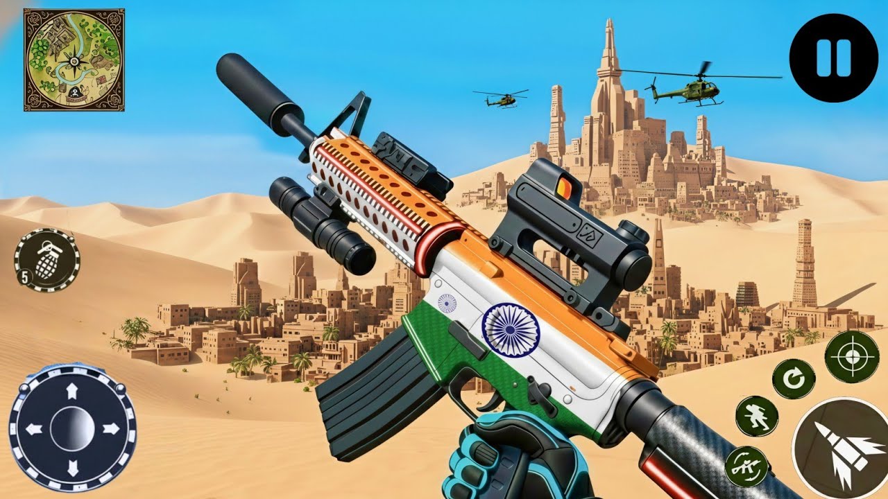 Robot FPS Gun Fire 🔫🤖 | Anti-Terror Strike Mission | New Android Gameplay #2026