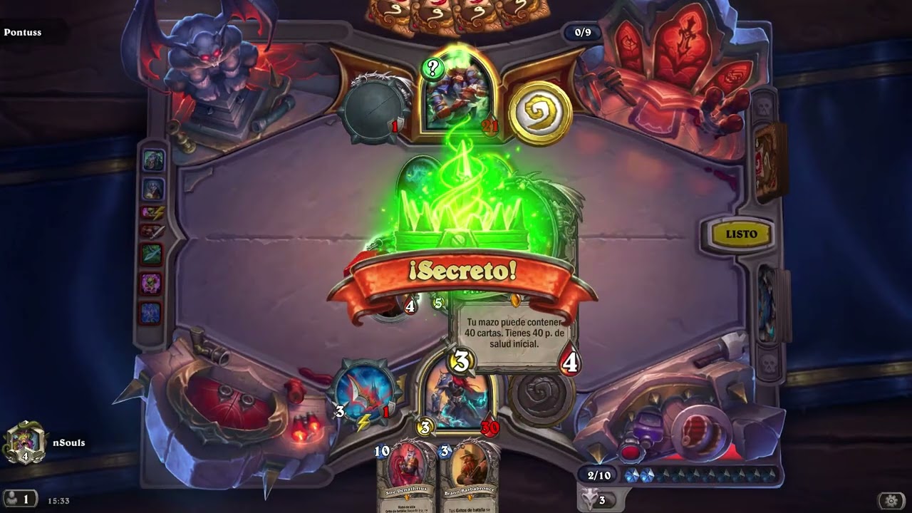 DK 3B control Hearthstone salvaje