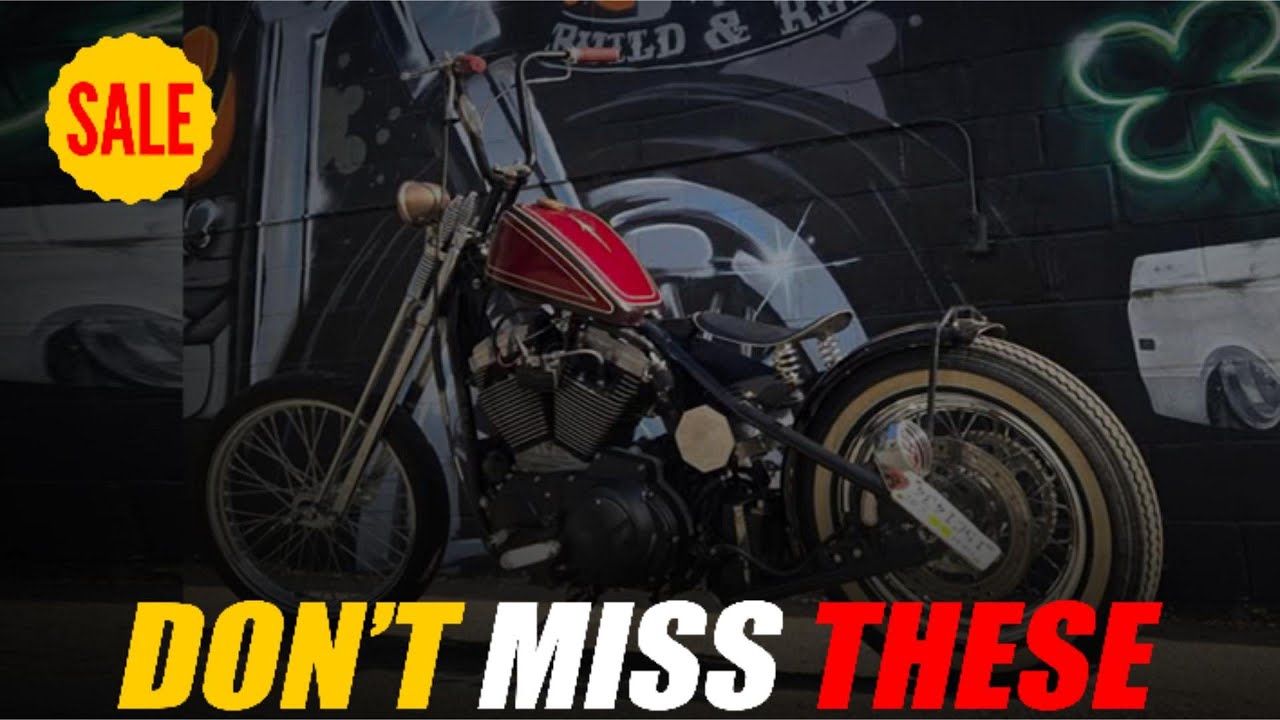 Невероятные предложения на мотоциклы Harley, которые вы можете купить ПРЯМО СЕЙЧАС 🇺🇸 | Shovelhea...