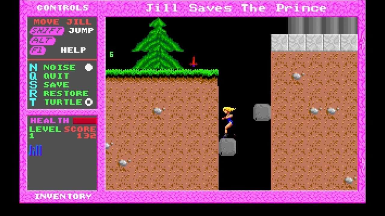 Jill of the Jungle:  Jill Saves the Prince Video Walkthrough