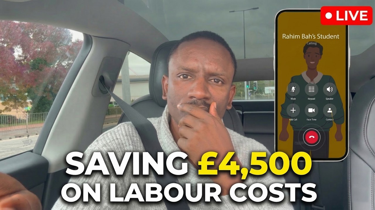 How I close a &pound;54,000 property deal live on phone | UK Property Refurb Tips | Rahim Bah