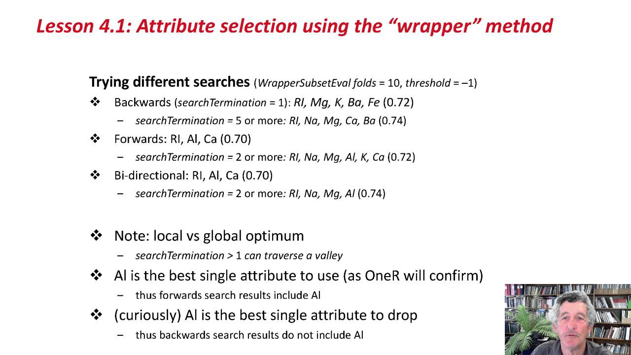 More Data Mining with Weka (4.1: Attribute selection using the 