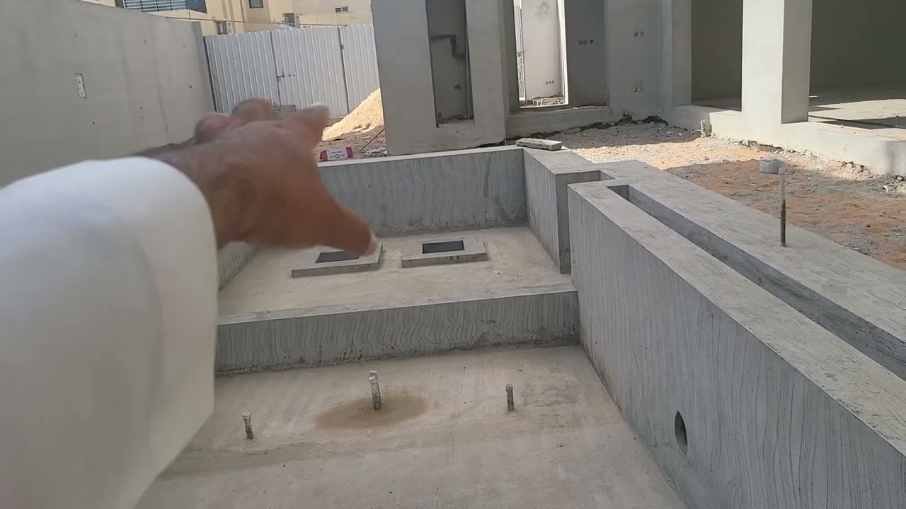 فكرة مسبح جميلة في إحدى فللنا