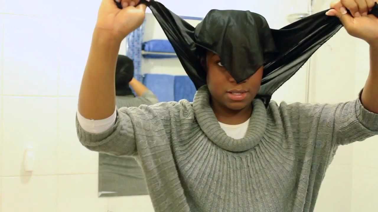 My Nightly Hair Care Regime (Relaxed Hair) (Tutorial)