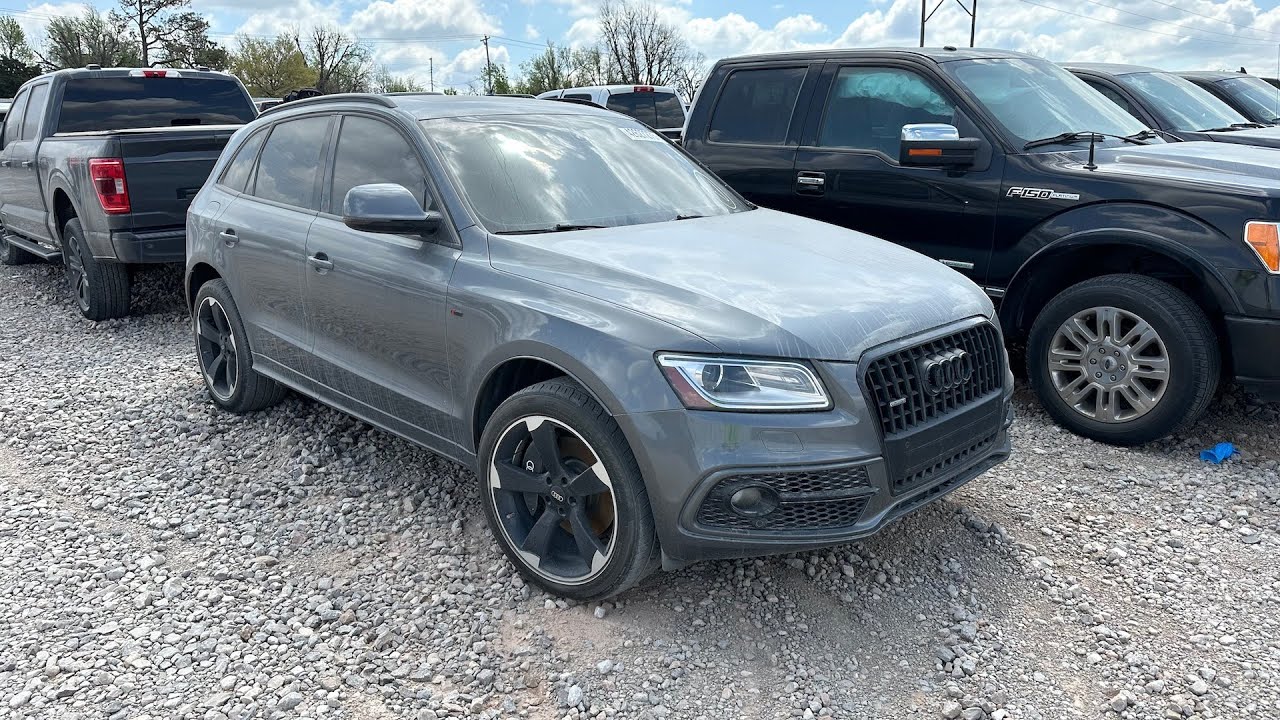 Copart Walk Around + Easy Fix and Flip Audi Q5 Quattro!!