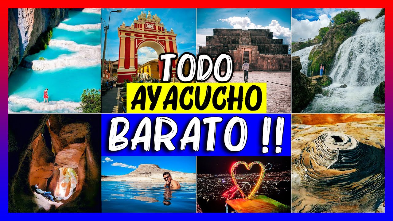 Ayacucho 2025 SUPER BARATO‼️🌋 32 Lugares turisticos en 6 dias 🎭 Peru turismo carnavales semana santa