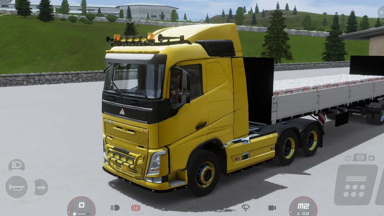 Hoy nueva ruta, con la nueva actualización Gameplay completo (VOLVO fh16 500 hp) Una locura 🧩🛣🚧🛑🚨 