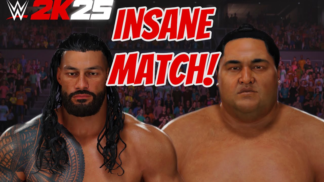 WWE 2K25: Yokozuna vs. Roman Reigns: EPIC dream match Showdown!