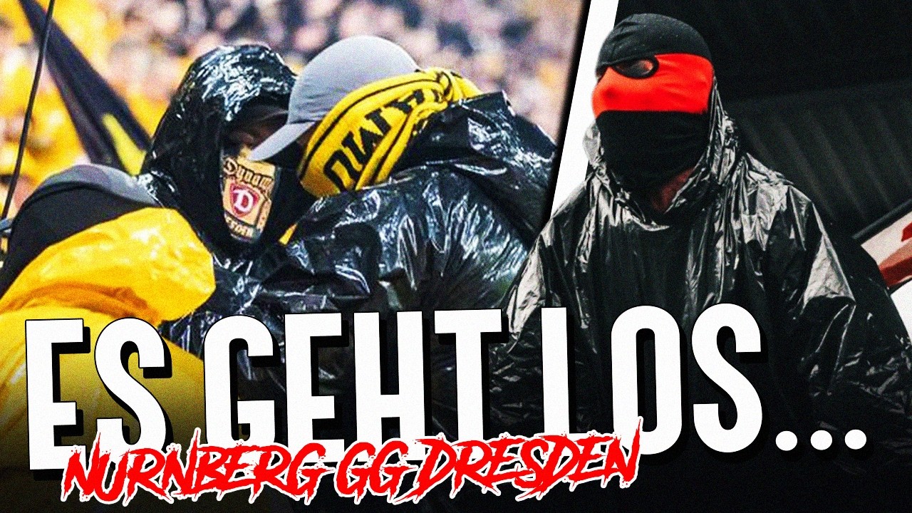 N&uuml;rnberg vs. Dynamo Dresden: Es geht los...