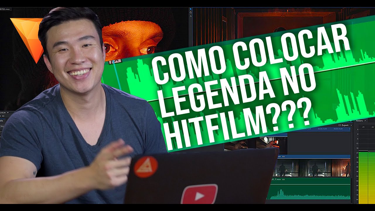 COMO INSERIR LEGENDA NO HITFILM EXPRESS | TUTORIAL DE EDIÇÃO 2019
