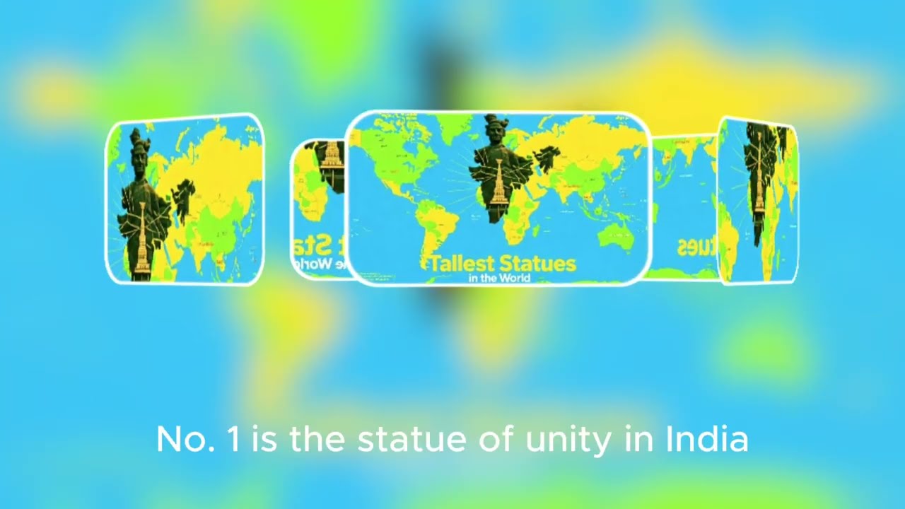 The 3 Tallest Statues in the World 🌍 #shorts #short #shortvideo