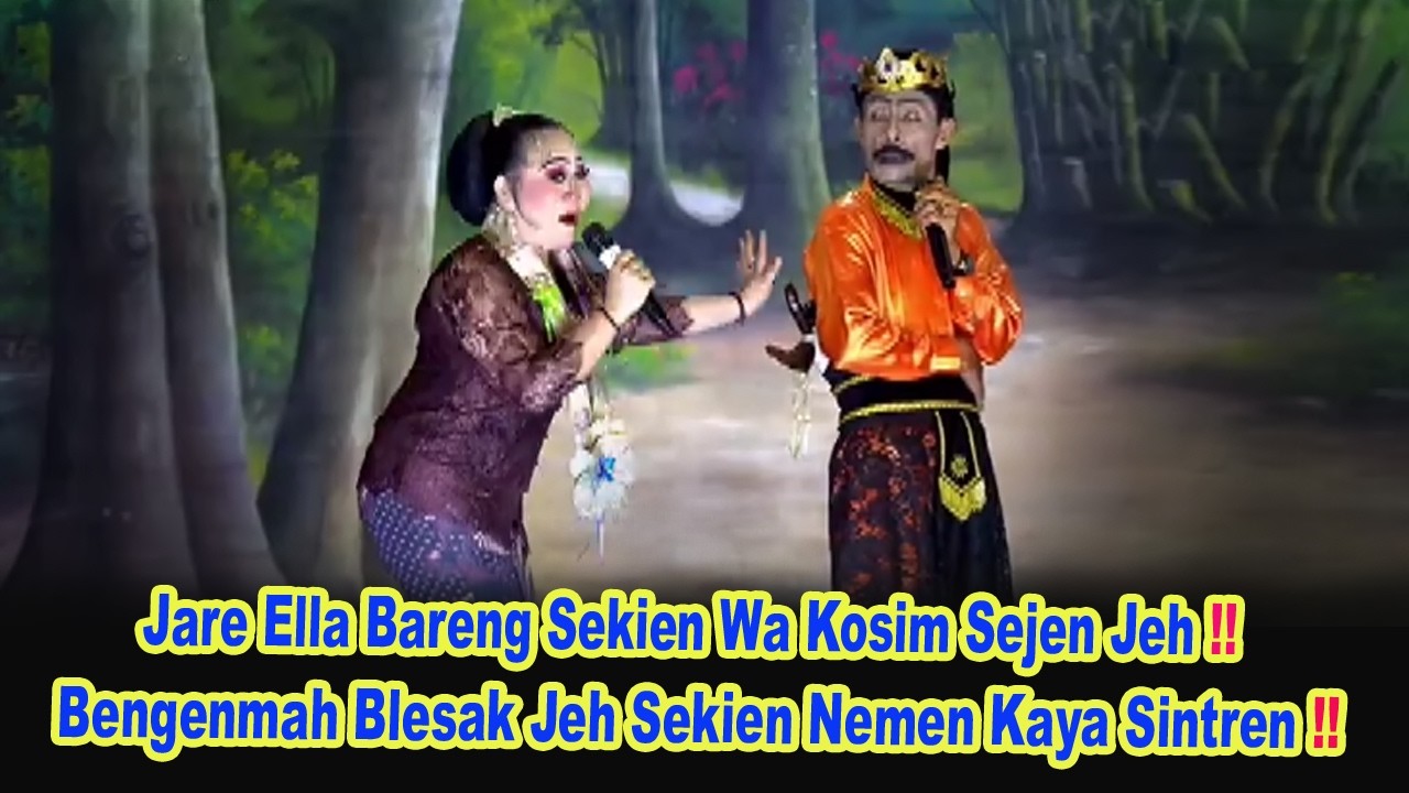 Jare Mang Dulmah Wa Kosim Kaya Burok Burokane Wong Cirebon Jeh gkgk