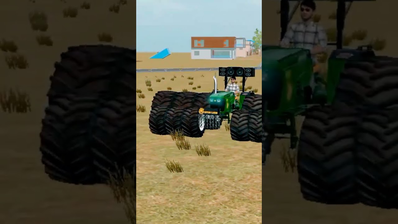 jondher ka attitude status of stunt modified tractor 😱 wait for end 🔚 ganster look status of stunt 🚜