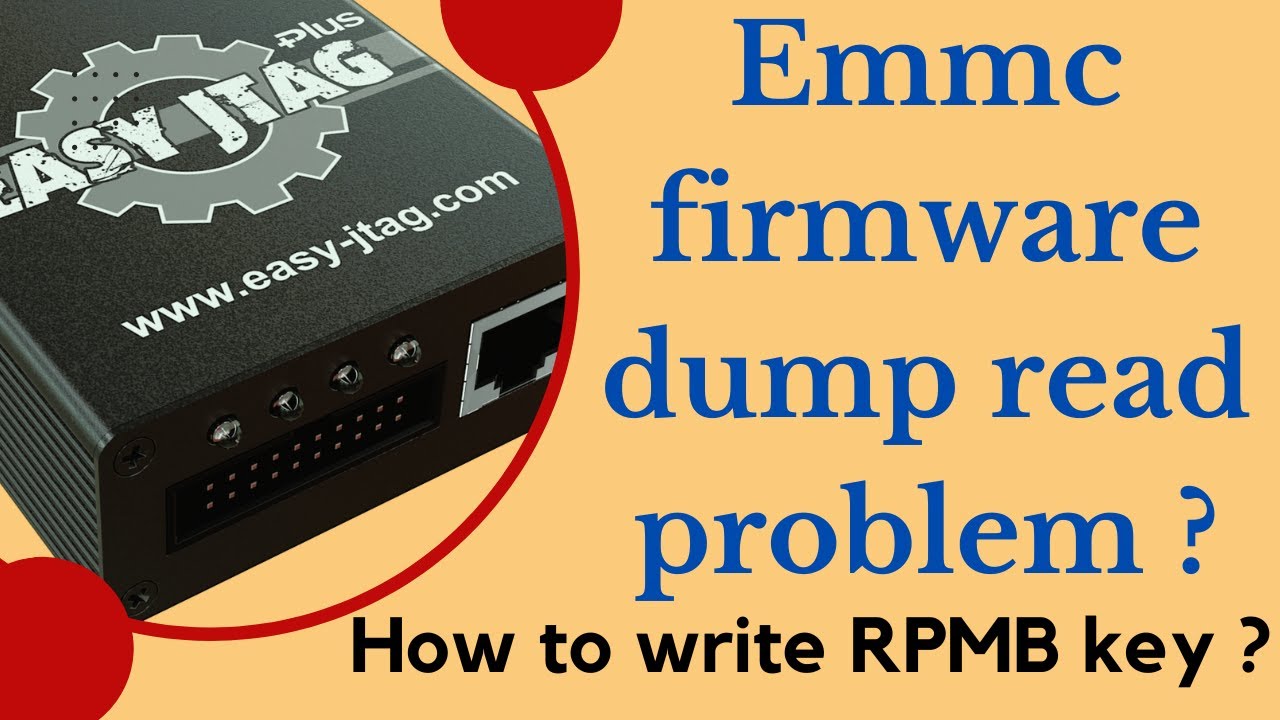 Решение проблемы с чтением файла дампа прошивки EMMC. Как записать ключ RPMB? Простой JTAG-бокс. ...