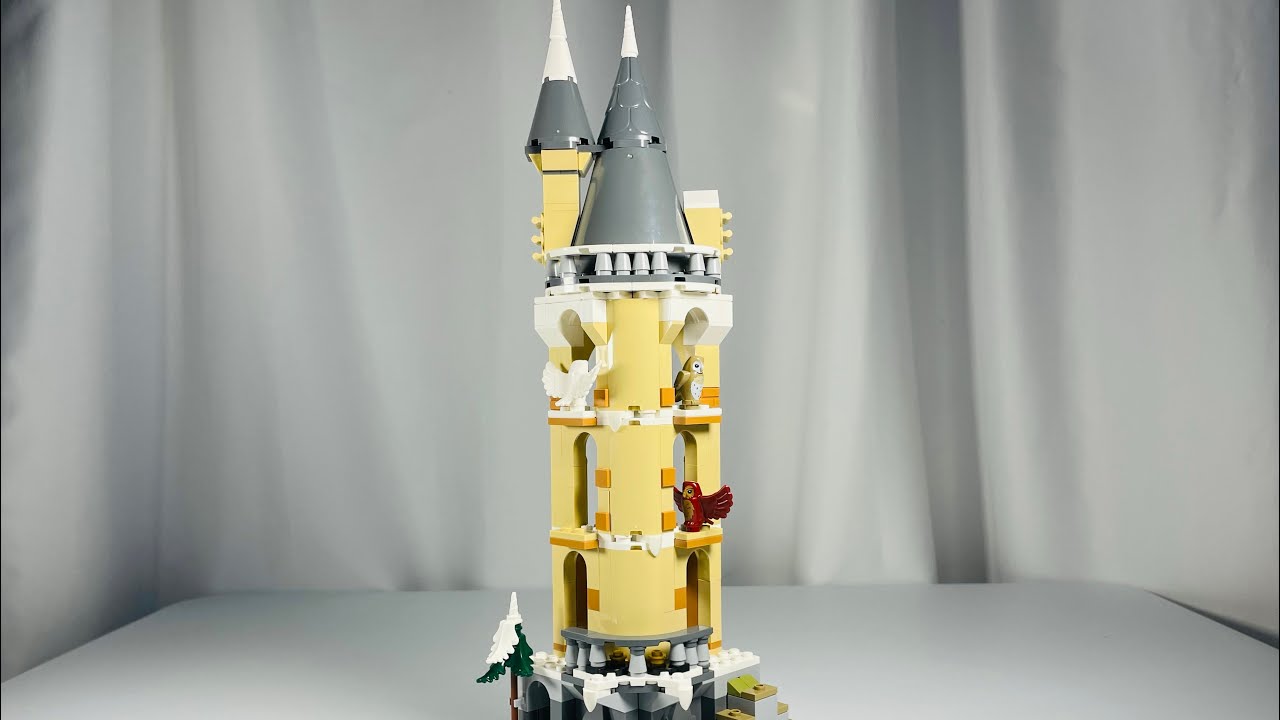 LEGO Harry Potter 76430 Hogwarts Castle Owlery Speed Build!