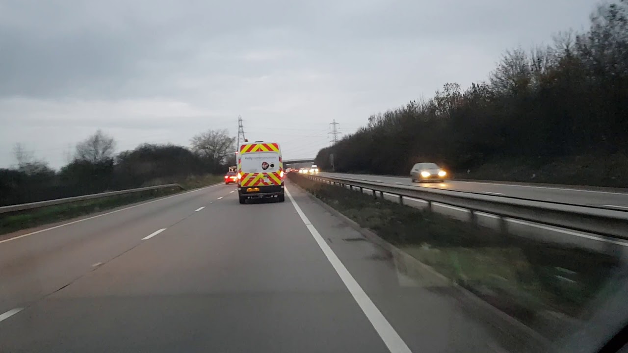 driving along the A12 going M25 261118