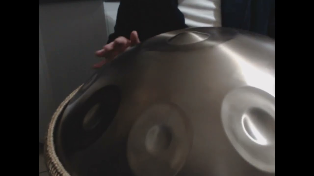 Handpan 10 notes, 440hz, réf 108