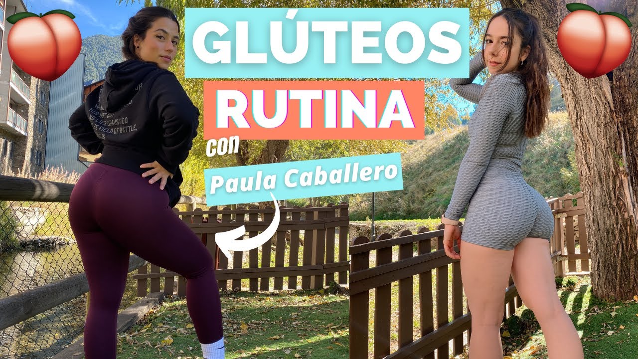 RUTINA DE GLÚTEOS 🍑🔥 con Paula Caballero♡ | NO GYM