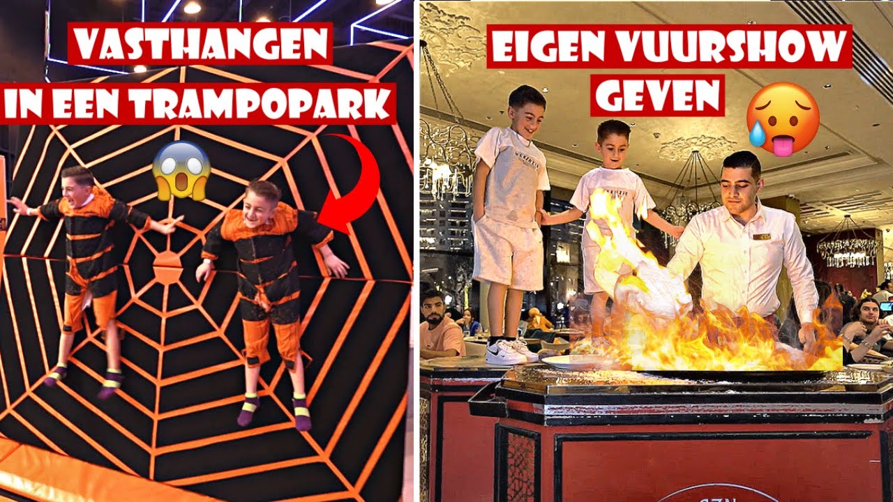 DAGJE IN HET LEVEN VAN DEVRAN, ILAY & MIAZ IN DUBAI 😎| LAKAP JUNIOR VLOG #3
