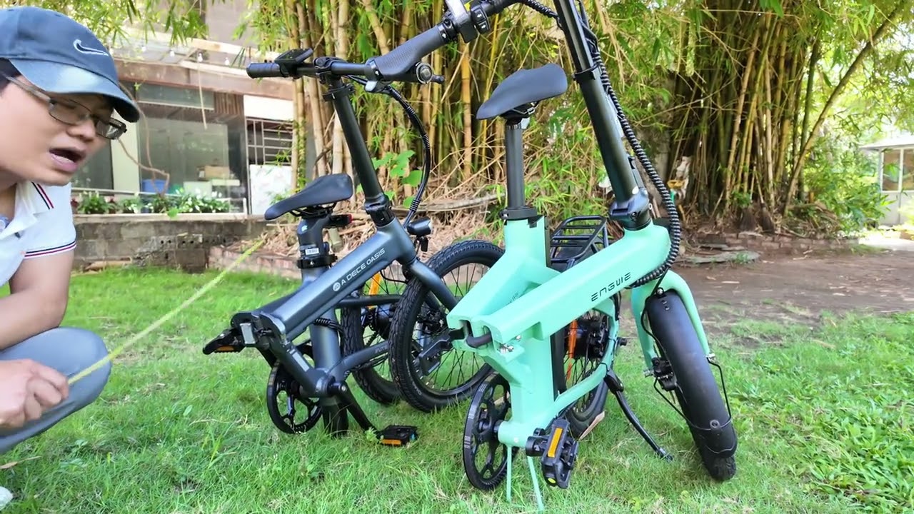 So sánh Ado A20 Air và Engwe P20 dành cho học sinh và gấp gọn bỏ cốp ô tô, đi tàu trên cao